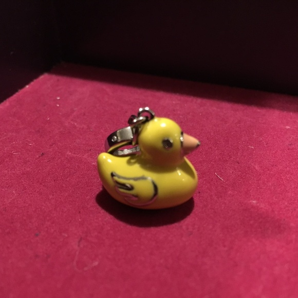 Fossil Jewelry - Fossil Enamel Duck Charm